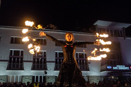 Światełko do nieba - fire show